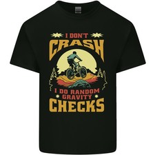 T-Shirt Drôle Enfant VTT Descente