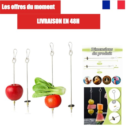 Mangeoire perroquet acier - mangeoire,