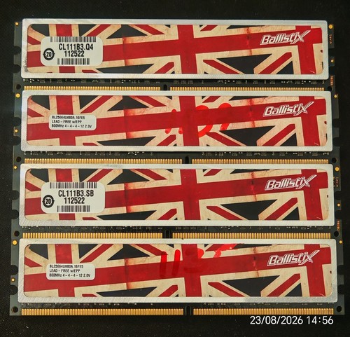 Crucial ballistix ddr2 go - ddr2,