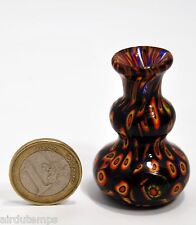 MINI GLASSWARE VASE MURANO XXth MURRINE GLASS