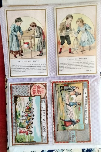 Lot chromos anciens - de, 27