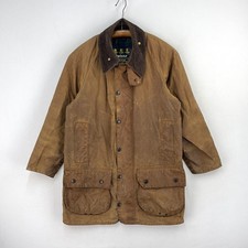 Barbour Beaufort Wax Jacket Mens C38 Brown Waxed Country Vintage Classic A185