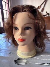 Ancienne TÊTE à COIFFER pour apprentissage "Camille" de marque COIFFIDIS