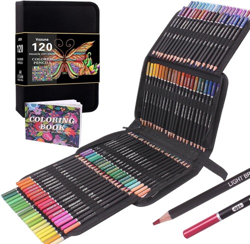 120 crayons couleur zippés - 120,