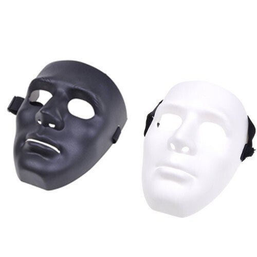 Full face hockey type airsoft - face,