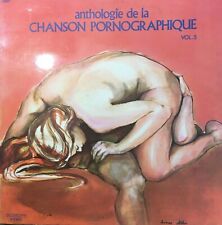 French LP Ultra sexy drawing sleeve Bawdy songs Vol 5 Chansons paillardes