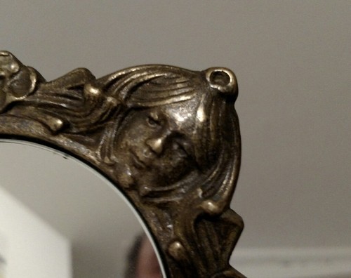 Antique art nouveau bronze - art,