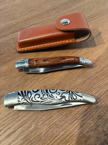 Lot couteaux pliants - couteaux,
