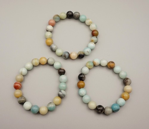 Amazonite multicolore bracelet - multicolore,