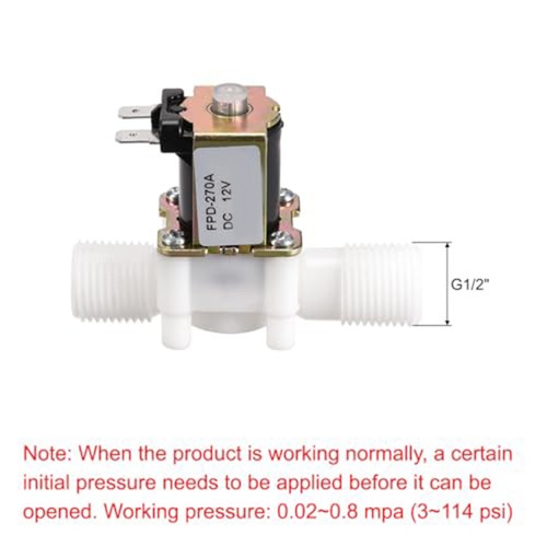 Electrovanne plastique pour