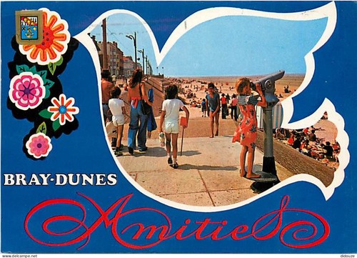 Carte postale bray - 59,