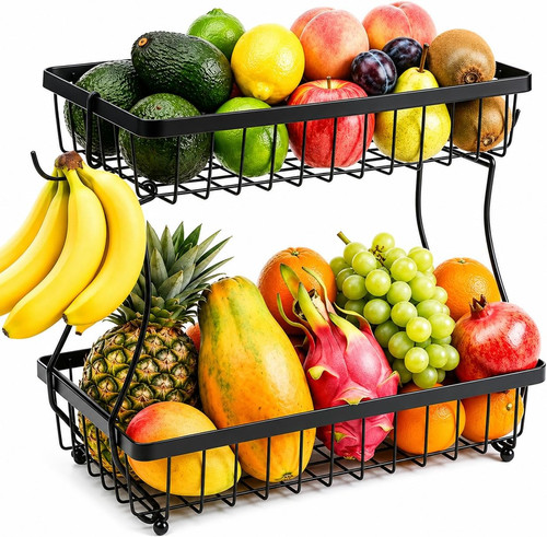 Tier fruit basket - 2-tier, for