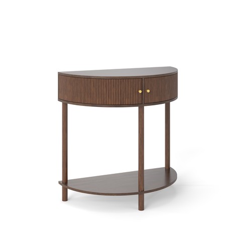 Demi lune console table - console,