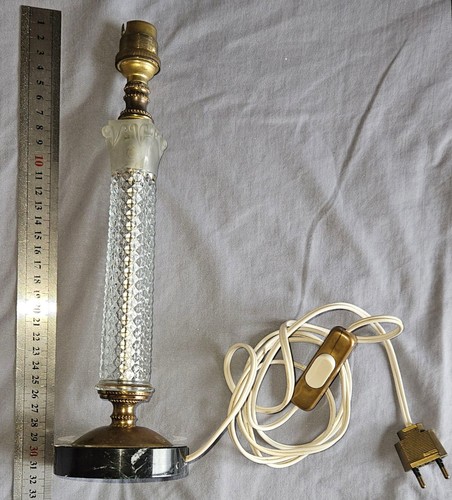 Pied lampe vintage colonne - de,