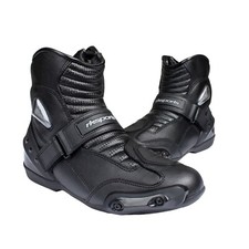 Bottes De Moto En Cuir Courtes
