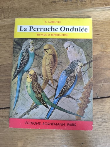 Ancien livre perruche - ancien,