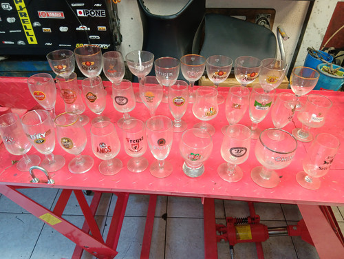 Verre bières collection - bières,
