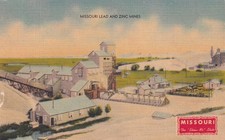 Missouri Lead and Zinc Mines Postcard E52