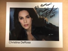 Christina DeRosa Signed 8x10