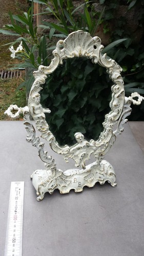 Miroir coiffeuse vintage en - miroir,