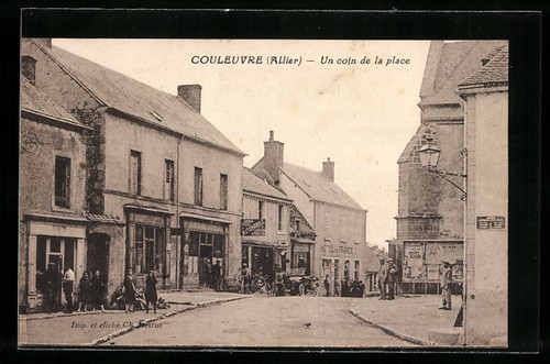 Cpa couleuvre coin de la - couleuvre,,