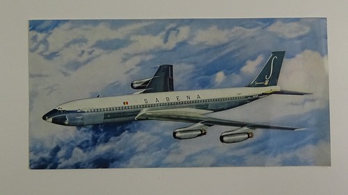 Sabena boeing 707 - 707, jet