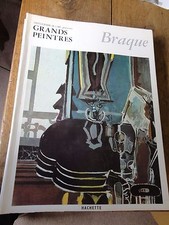 Braque art book grands peintres chef-d'oeuvre de l'art Braque 12 livres Hachette