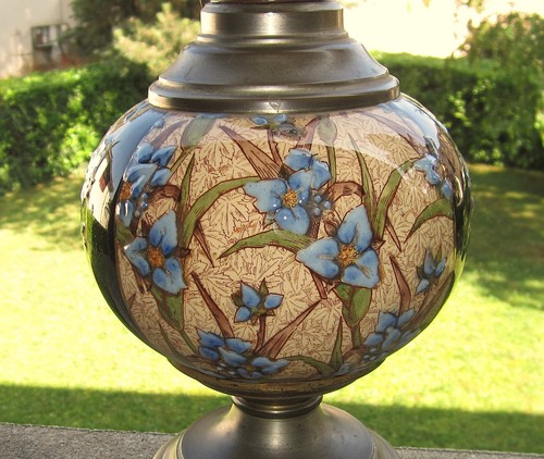 Ancienne lampe pétrole - ancienne,