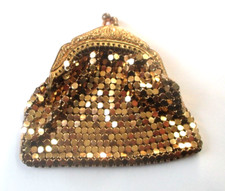 Antique Gold Color Chaplain Coin Stunning Vintage Accessory