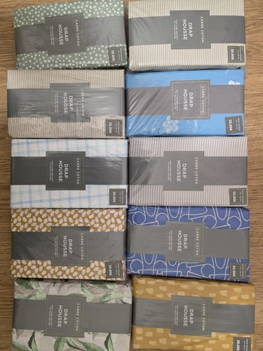 Lot revendeur draps housse - lot,