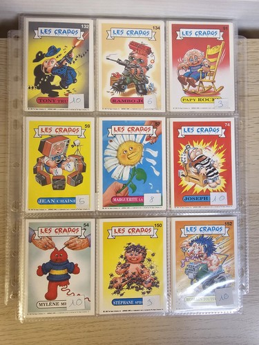 Lot carte les crados - lot,