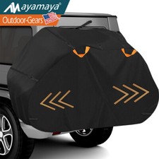 Bike Cover for Transport On Rack Car Hitch Heavy Duty Waterproof Travel Storage