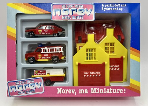 Coffret norev pompiers - coffret,