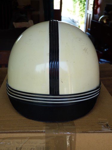 Ancien casque moto - moto, mobylette