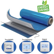 Chauffage au Sol Électrique Aluminium Tapis 100W Chauffage par le Set