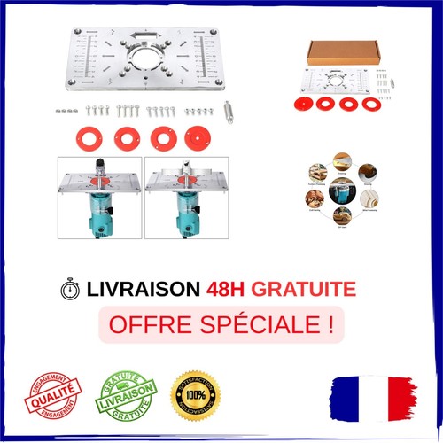 Plaque insertion pour table - plaque, d'insertion