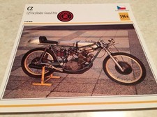 Carte moto CZ 125 bicylindre