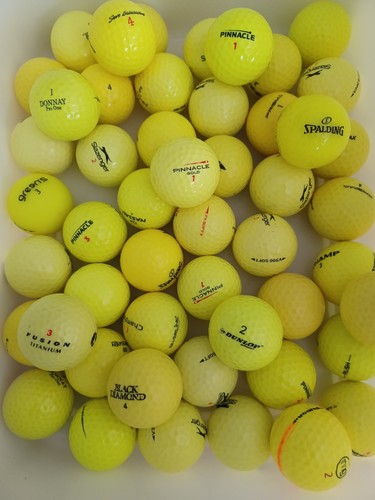 Balles golf jaune - golf,