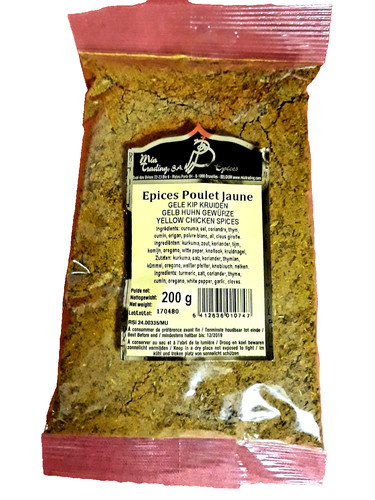 600 épice poulet jaune - g,