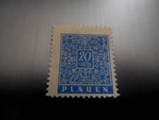 TIMBRE ALLEMAGNE LOCAL  PLAUEN, NEUF  *