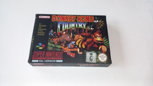 Donkey kong country snes pal - donkey,