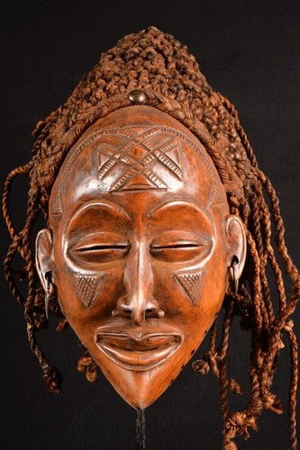 Antique African Chokwe Mask /