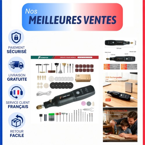 Kit outil rotatif sans fil