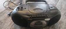 Vintage Aiwa CSD-EX310 CD Cassette Tape AM/FM Radio Boombox AC / DC - Fonctionne