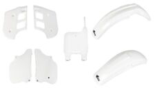 Set Plastique Carénage KTM GS MX 250 - 500 1990 - 1991 - 1992 Blanc UFO Plast