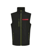 Claas Tractor/Combine Soft Shell Bodywarmer/Gilet - Small - 3XL