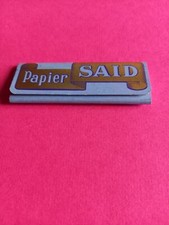 PAPIER CIGARETTE  SAID