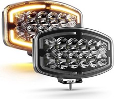 🟢 Feux Longue Portée - Phares De Travail LED 2x75W - Camion, Tracteur, 4x4