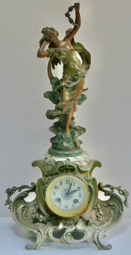 Superbe pendule art nouveau - superbe,