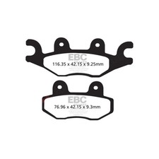 Coppia De Plaquettes EBC R FA484R PGO 500 Buggy Bug Racer 2008-2015